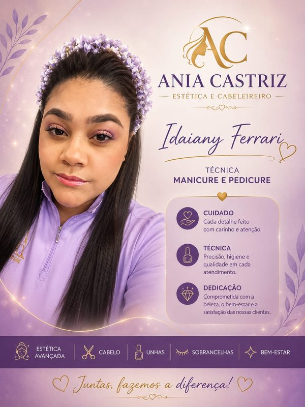 Idaiany Ferrari — Técnica de Manicure e Pedicure